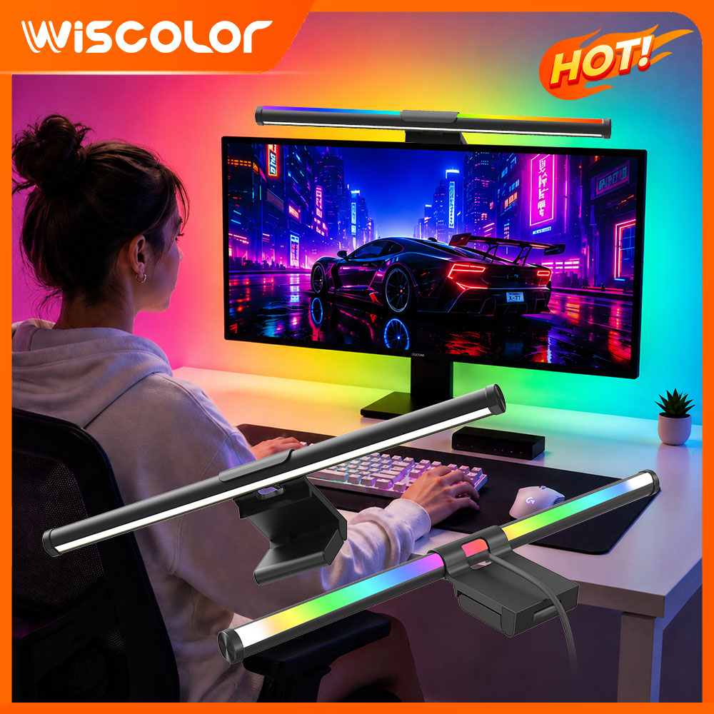 Setup Desk Monitor - 와이파이 라이트바 모니터 라이트 바 램프