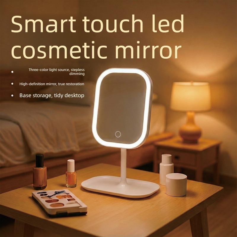 Desk Setup Lamp - 새로운 LED 모던 데스크탑 화장 거울,