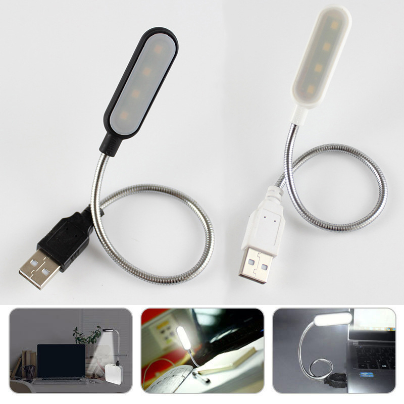 미니 4 LED 책 램프 휴대용 USB 독서 밤 램프  - Desk Setup Maker 리뷰 및 가격