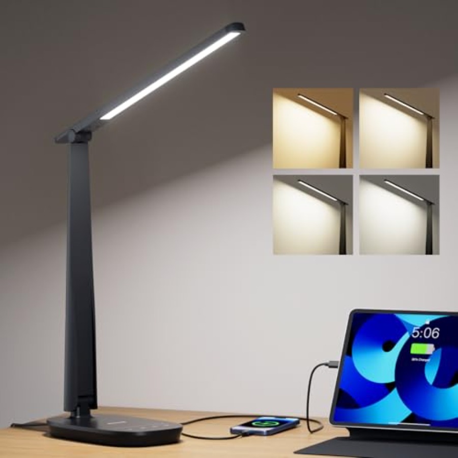 홈 오피스용 LED 데스크 램프, 눈 보호 기능이 있는 - Led Desk Light Usb 리뷰 및 가격