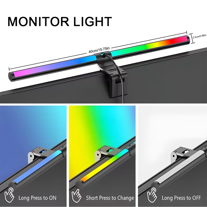 LED 모니터 라이트 바 30cm 40cm 컴퓨터 모니 - Setup Desk Monitor 리뷰 및 가격
