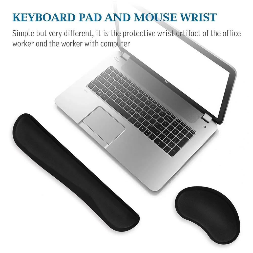키보드 마우스용 인체공학적 손목 쿠션 패드 데스크탑 오 - Desk Setup Gear 리뷰 및 가격