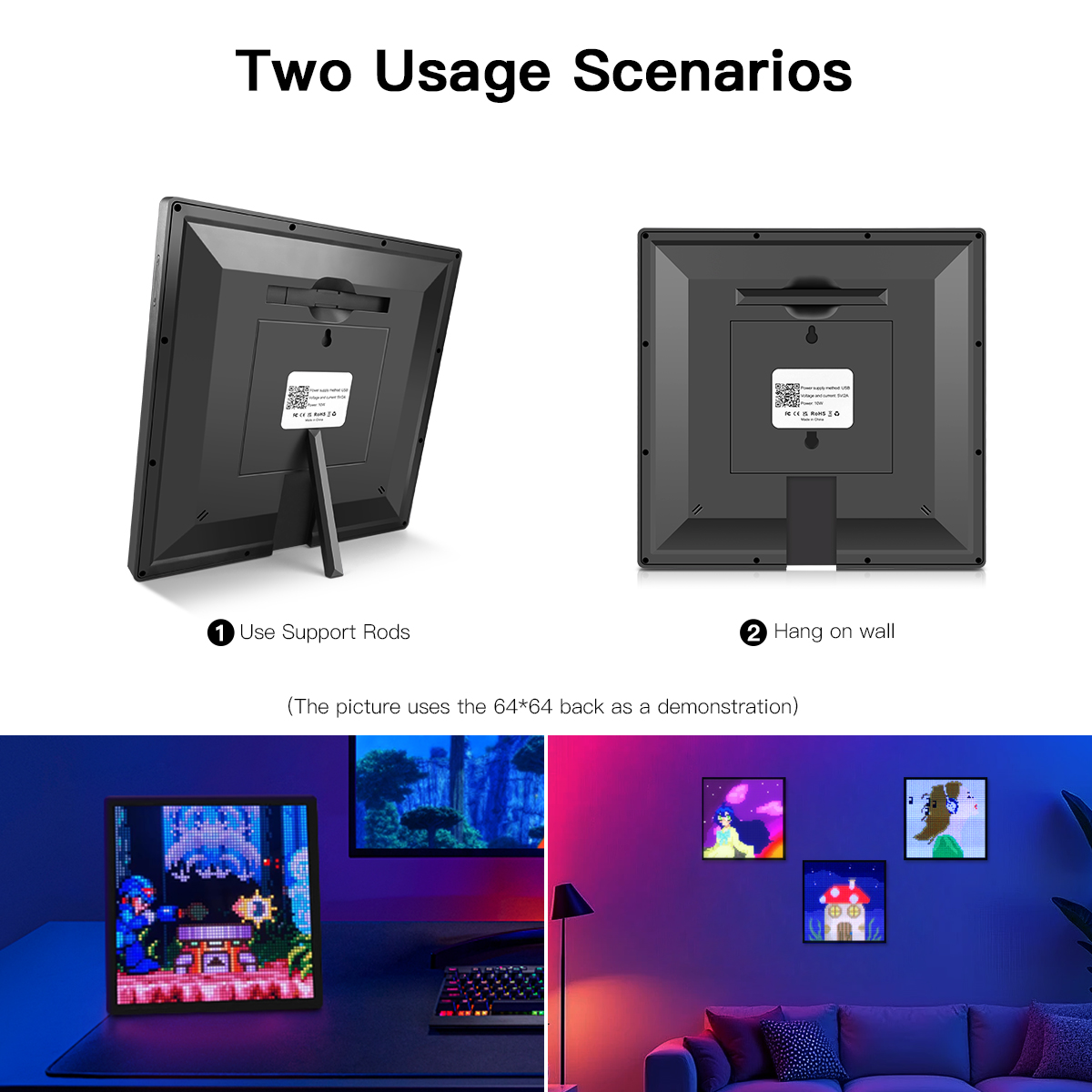 USB 전원 블루투스 제어 LED 패널 조명 텍스트 패 - Led Desk Light Usb 리뷰 및 가격