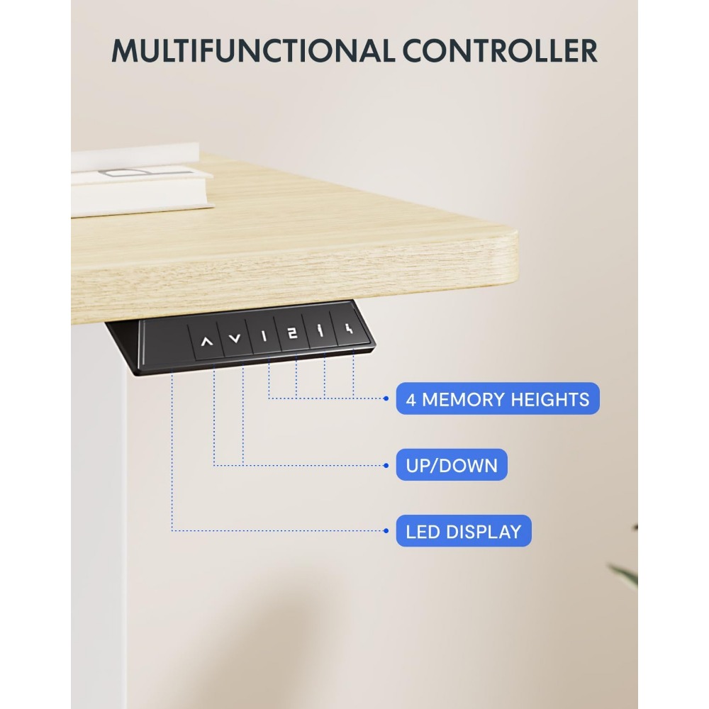 FLEXISPOT 63x32인치 전동 스탠딩 데스크,  - Setup Desk Monitor 리뷰 및 가격