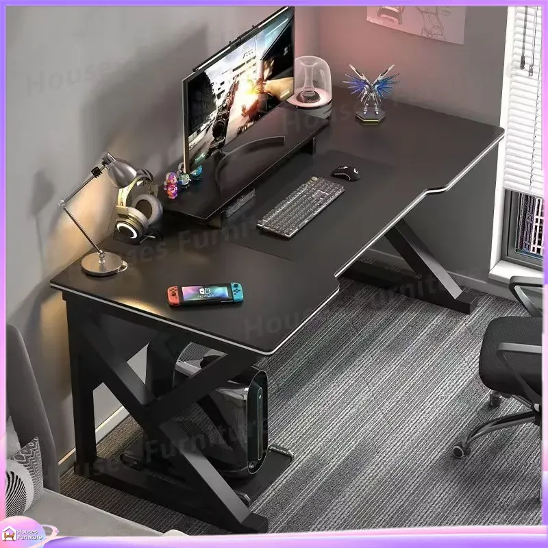 카페 메탈 게이밍 데스크 블랙 MDF 컴퓨터 테이블(P - Desk Setup Gaming Pc 리뷰 및 가격