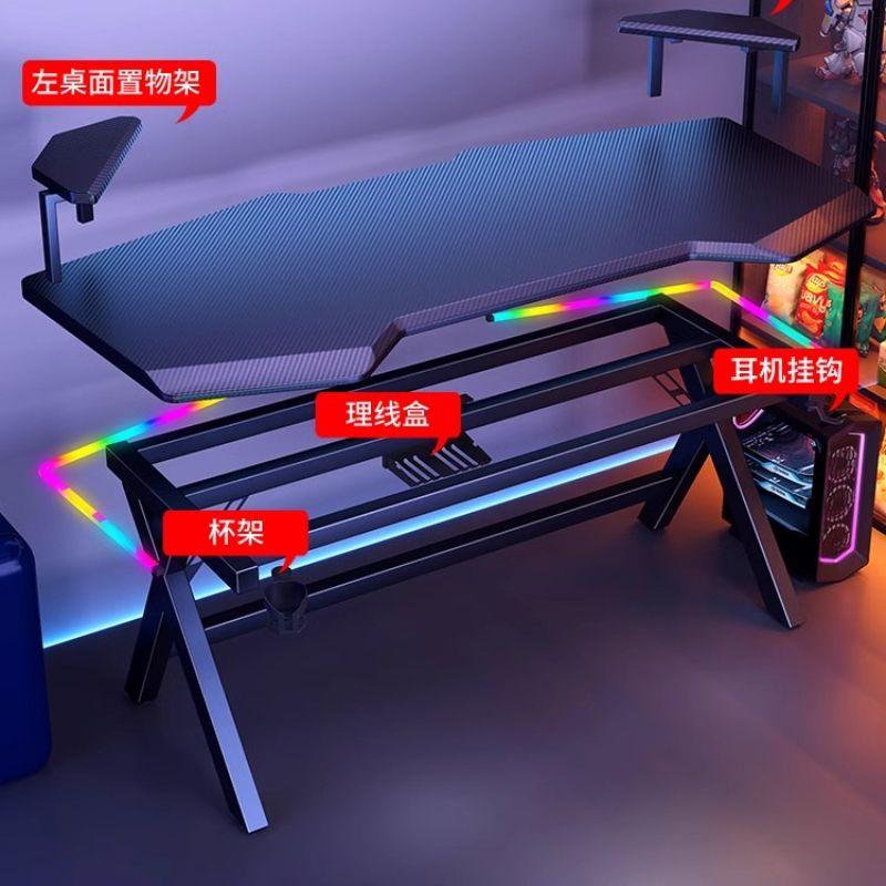 컴퓨터 가구 고급형 콘솔 컴퓨터 책상 정리함 모던 침실 - Desk Setup Bedroom 리뷰 및 가격