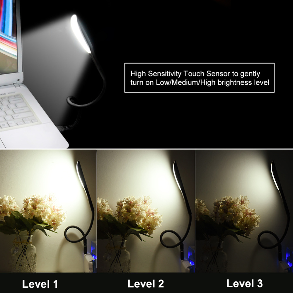 미니 USB 라이트 휴대용 노트북 터치 센서 LED 책 - Desk Setup Maker 리뷰 및 가격