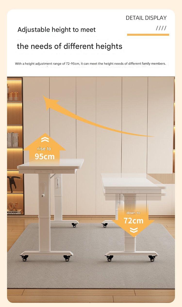 핸드 크랭크가 있는 조절 가능한 침대 위 노트북 책상, - Desk Setup Maker 리뷰 및 가격