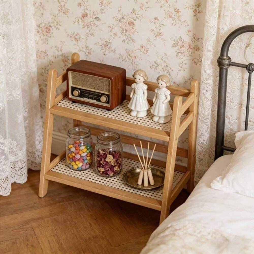 2단 대나무 조리대 수납 선반, 나무 데스크탑 정리대, - Desk Setup Shelf 리뷰 및 가격