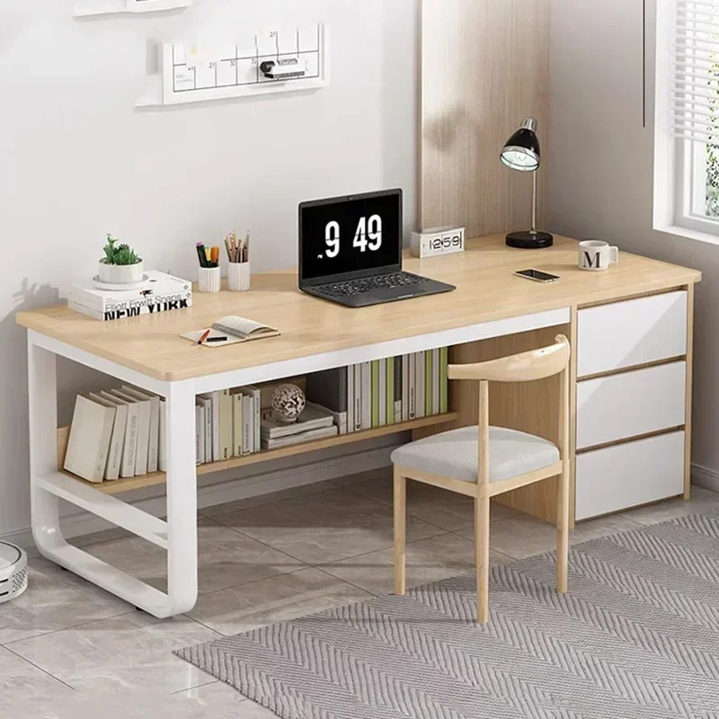 유럽식 컴퓨터 책상 바닥 다리 모던 가구 서랍 공부방  - Desk Setup Bedroom 리뷰 및 가격
