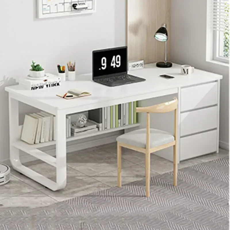 유럽식 컴퓨터 책상 바닥 다리 모던 가구 서랍 공부방  - Desk Setup Bedroom 리뷰 및 가격