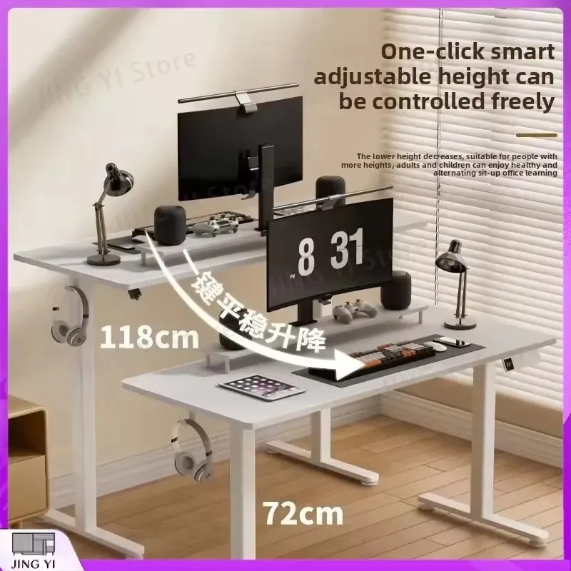 전동 높이 조절 스탠딩 데스크 원목 스마트 워크스테이션 - Desk Setup Bedroom 리뷰 및 가격