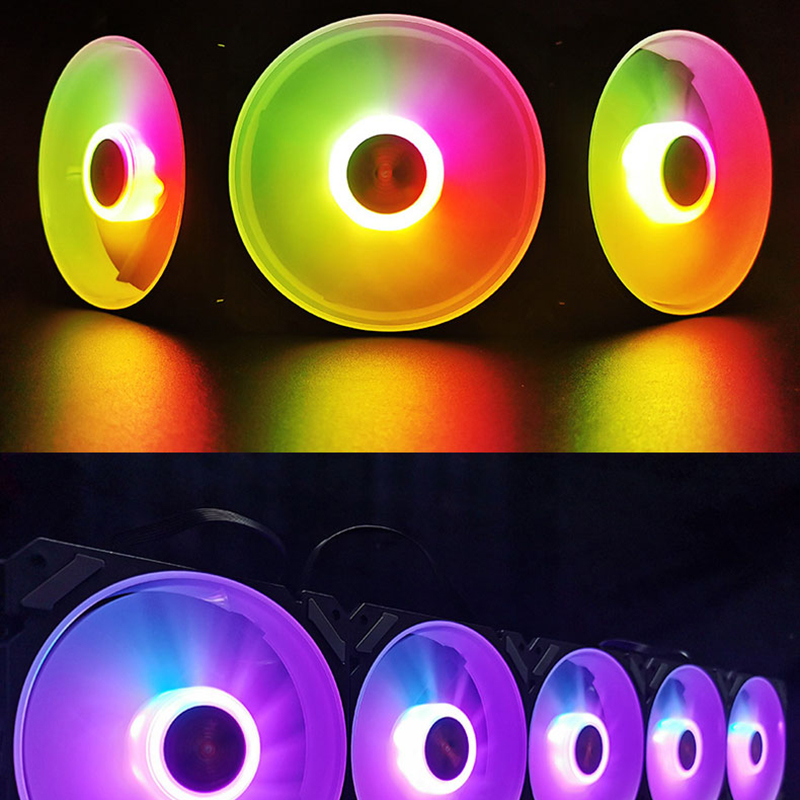 ARGB 120mm 케이스 팬 5V 3PIN 메인보드  - Desk Setup Lamp 리뷰 및 가격