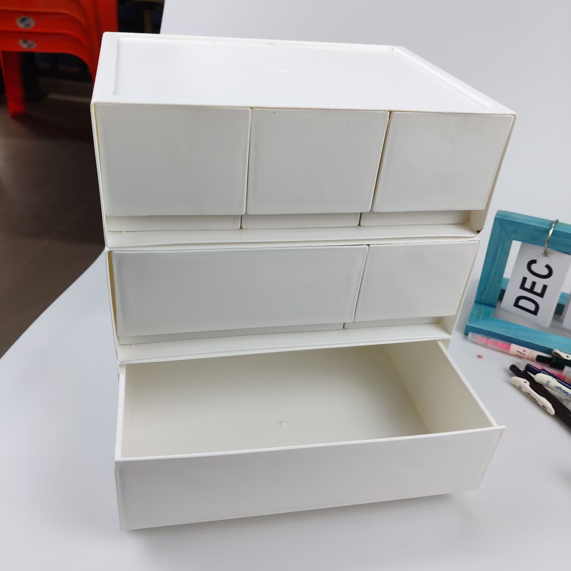 데스크탑 수납함, 서랍, 화장품 선반, 책상, 책상,  - Desk Setup Shelf 리뷰 및 가격