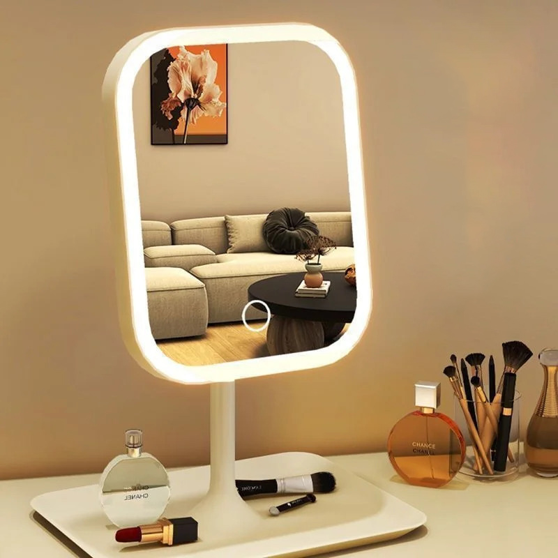 새로운 LED 모던 데스크탑 화장대 거울, 휴대용 3색 - Desk Setup Lamp 리뷰 및 가격