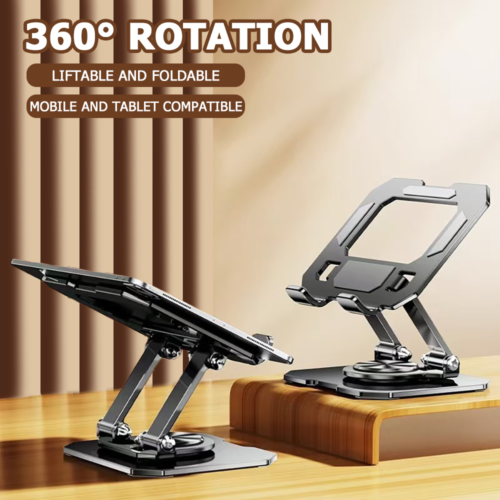 360도 회전 태블릿/폰 거치대, 조절 가능한 책상 홀 - Desk Setup Gear 리뷰 및 가격