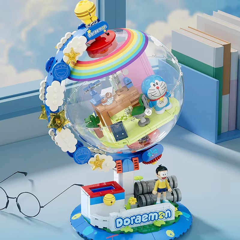 자키 도라에몽 라이선스 글로브 빌딩 블록 블라인드 박스 - Desk Setup Lamp 리뷰 및 가격