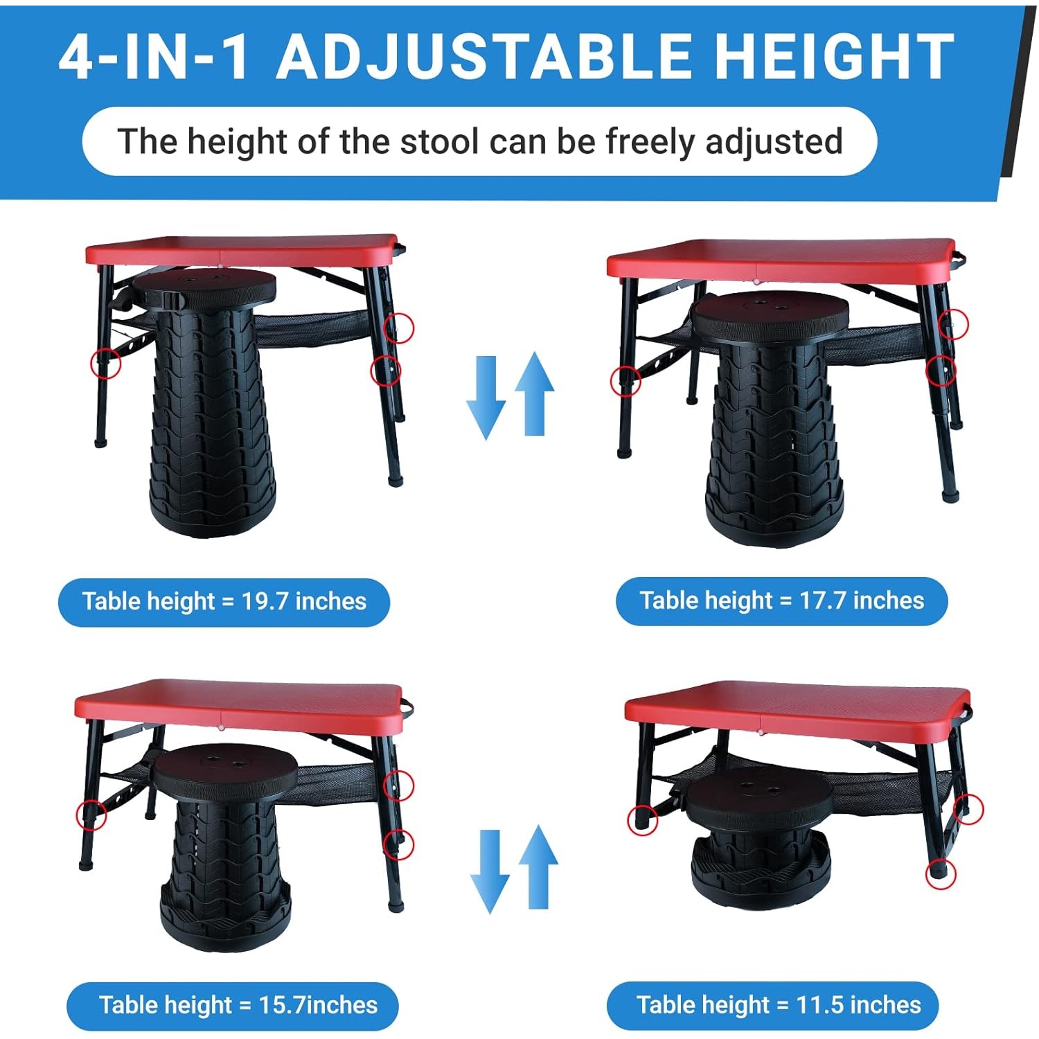 개폐식 접이식 테이블 및 의자 세트 야외 피크닉 노트북 - Desk Setup Maker 리뷰 및 가격
